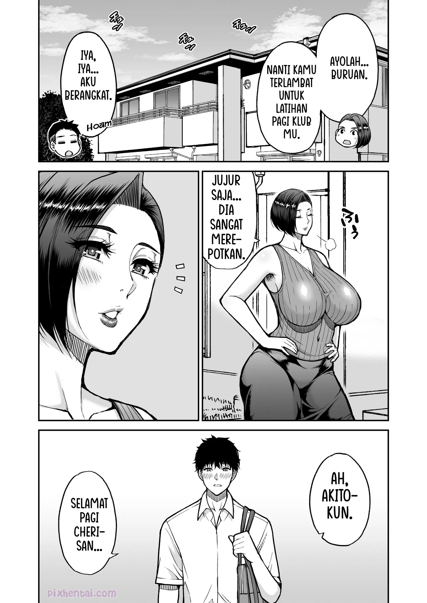 Komik hentai xxx manga sex bokep My Friends Mother Is A Lewd Mature Woman 46